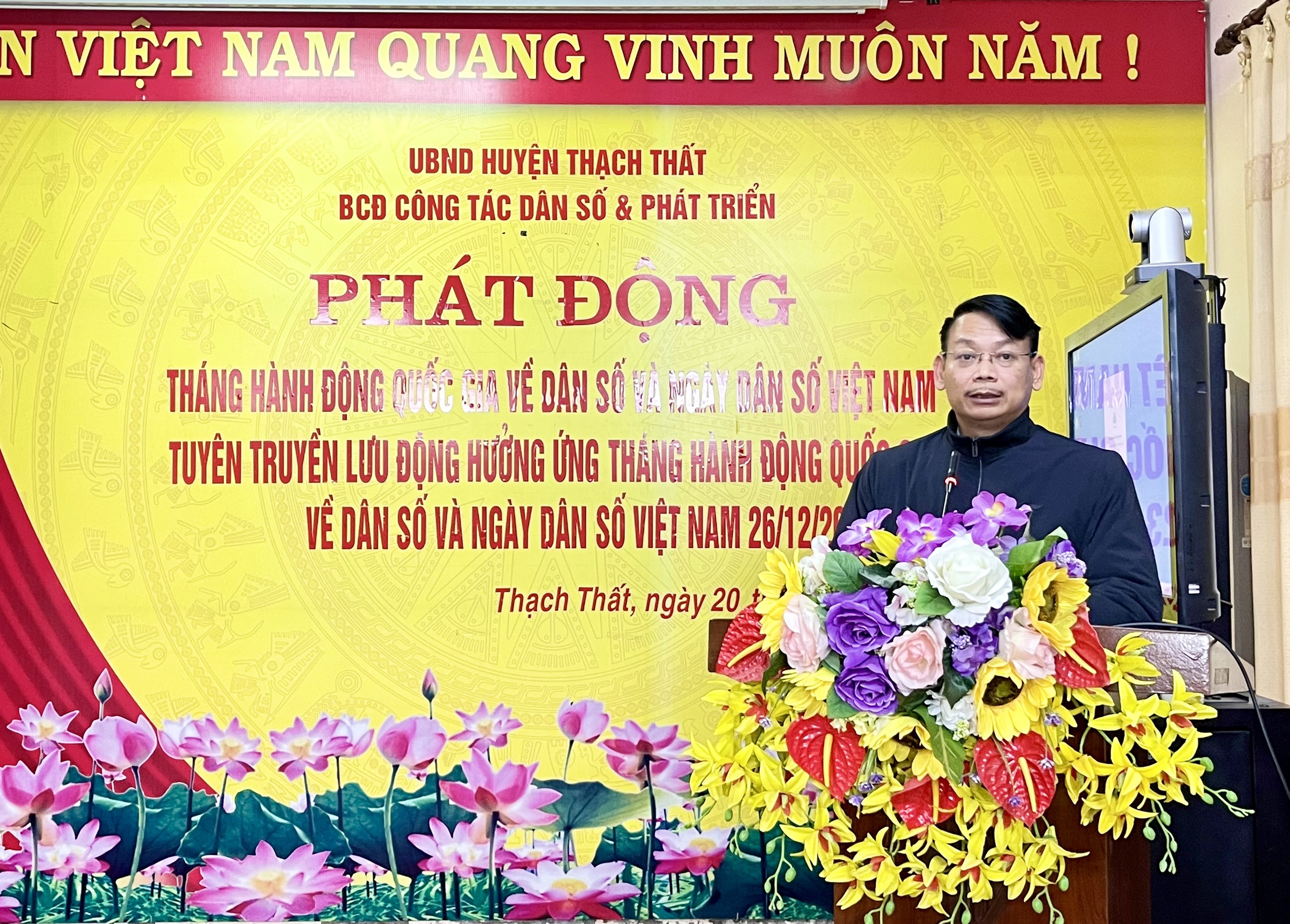 Phát động tuyên truyền lưu động hưởng ứng Tháng hành động quốc gia về dân số và ngày dân số Việt Nam 26/12/2023