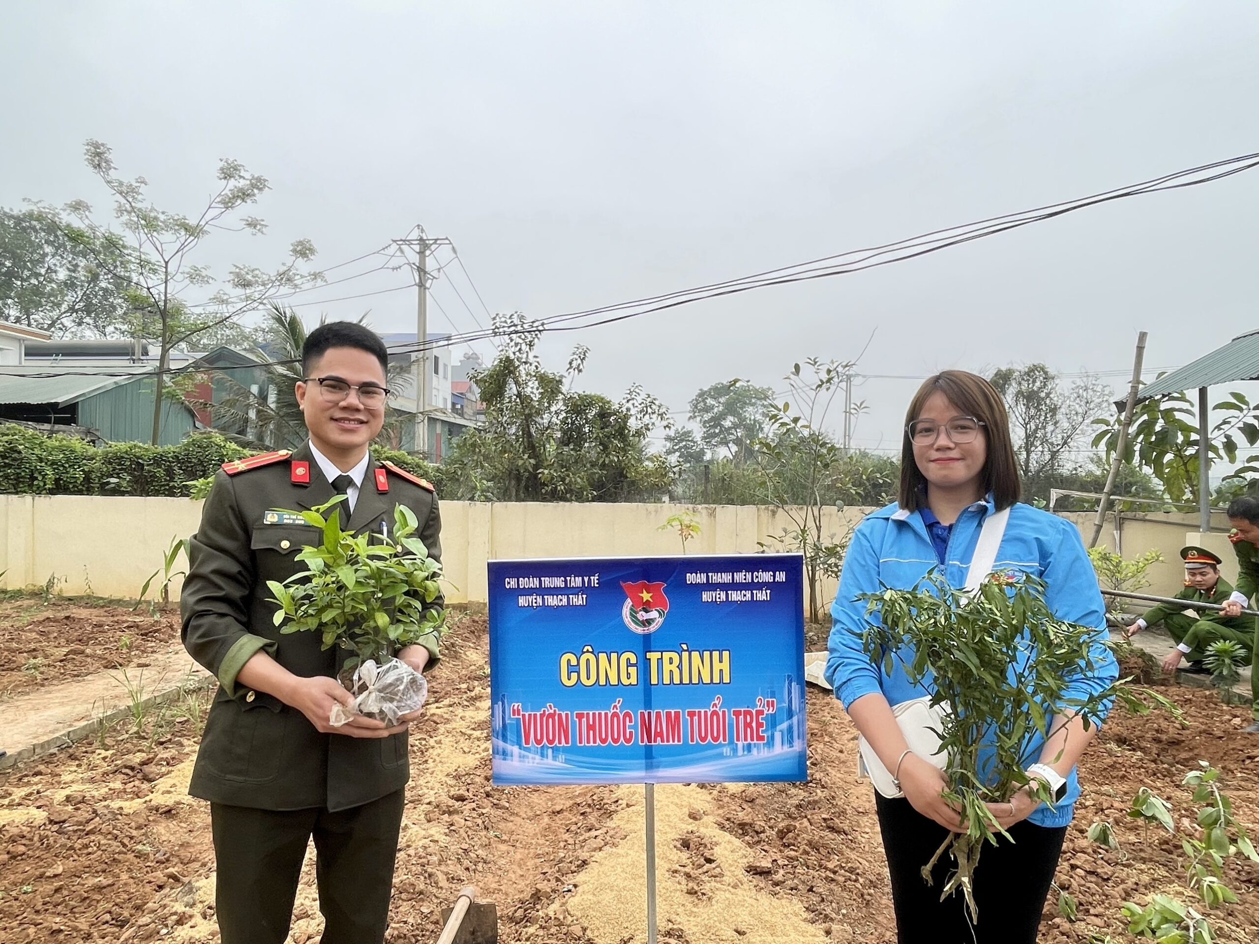 Công trình “Vườn thuốc nam tuổi trẻ”